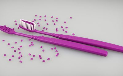 A mono-material toothbrush by ZAHORANSKY and Evonik