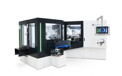 Z.SCORP enables fully automatic production of technical brushes thanks to integrated trimming unit